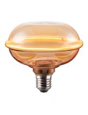 Bombilla led decorativa ufo, e27, 4 w, 280 lm, 1800 k, luz cálida, ø130 x 121 mm