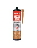 Anclaje total, pegado rápido 3 segundos, para interior/ exterior, marrón, 290 ml