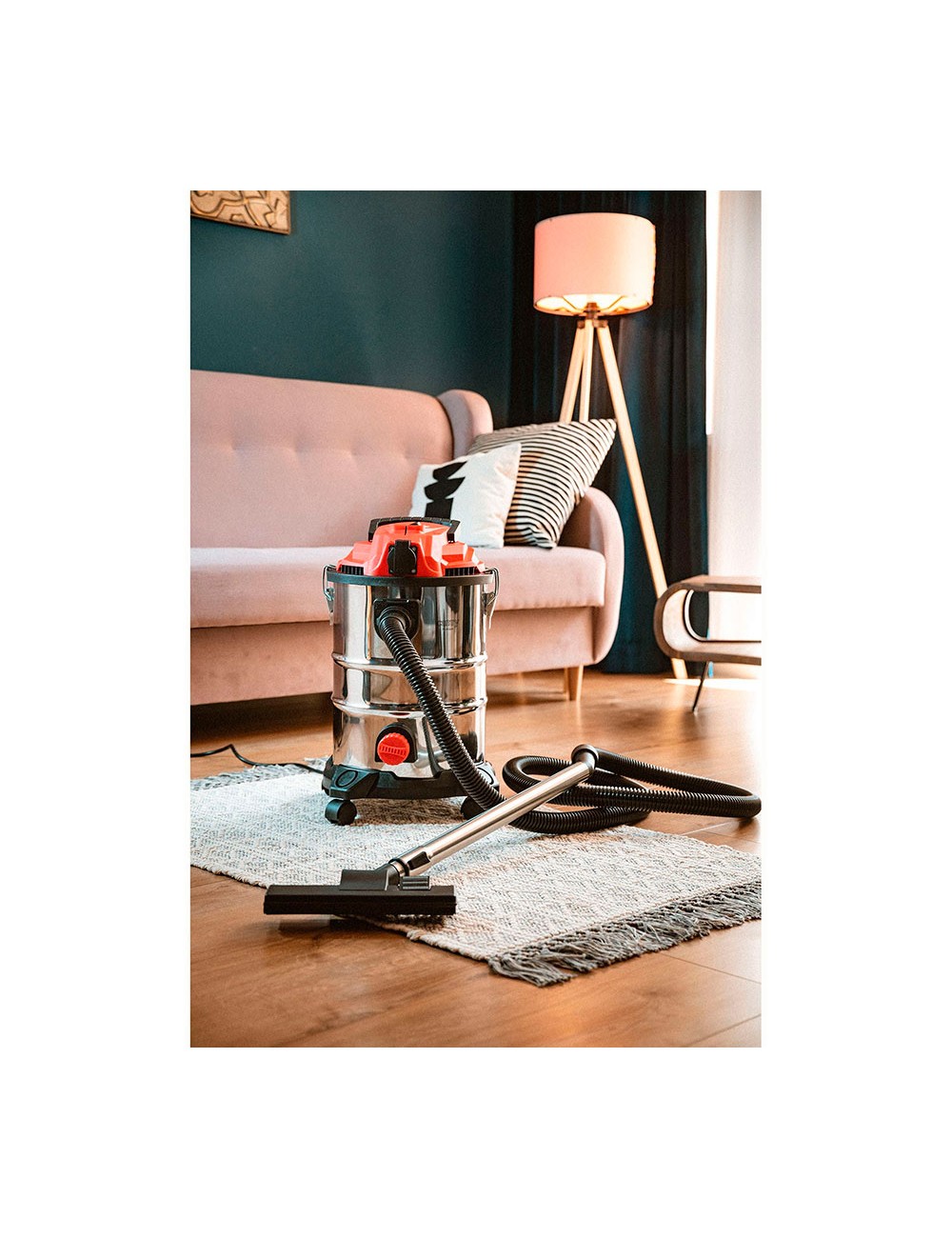 Aspirador industrial cr 7045, 3400 w, con toma corriente