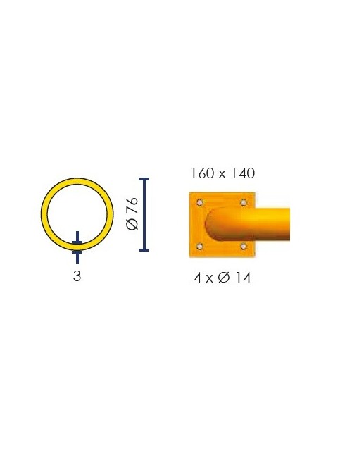 Barrera de Protección  BAR3510NJ