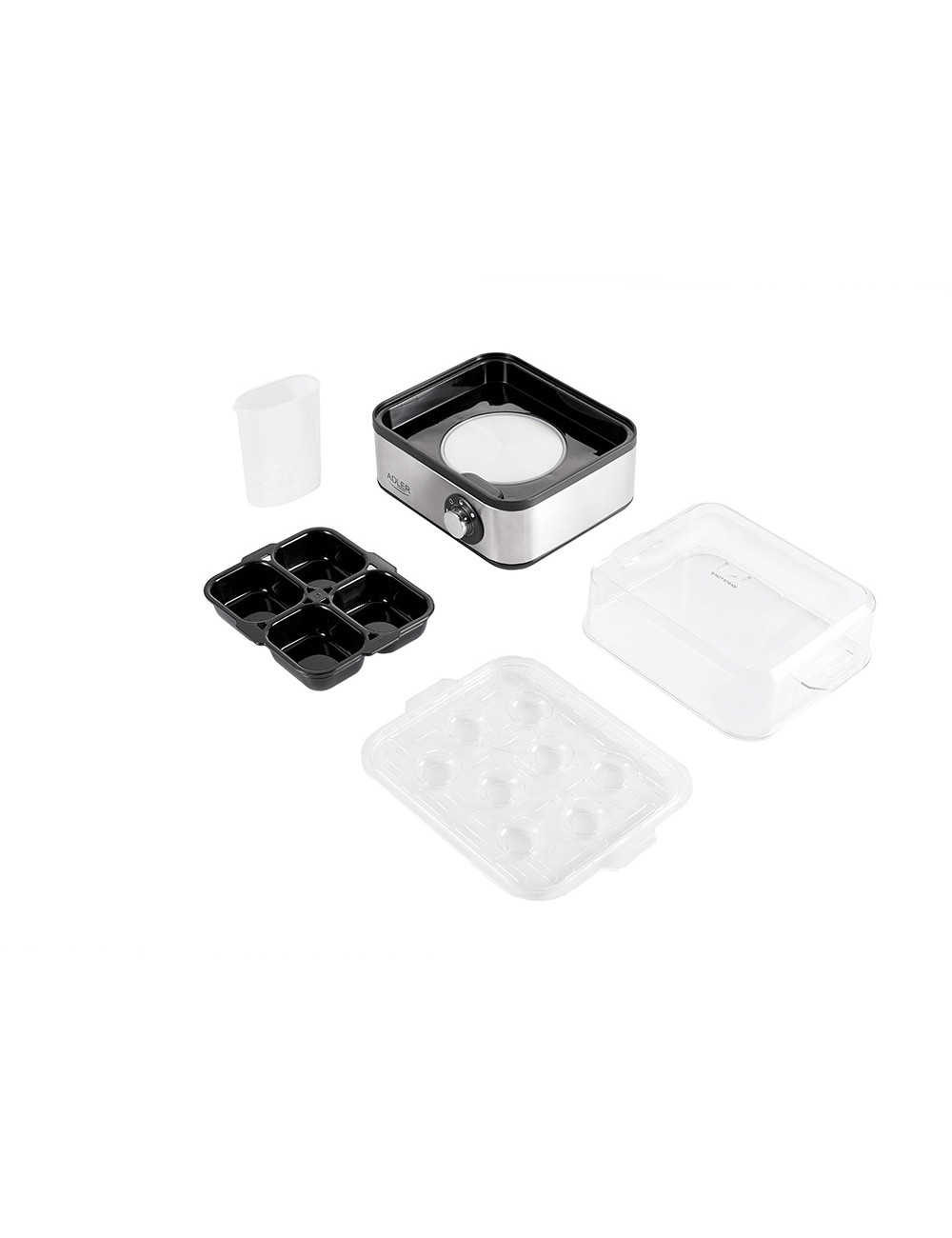 Cocedor de huevos ad 4486, hasta 8 huevos, 800 w