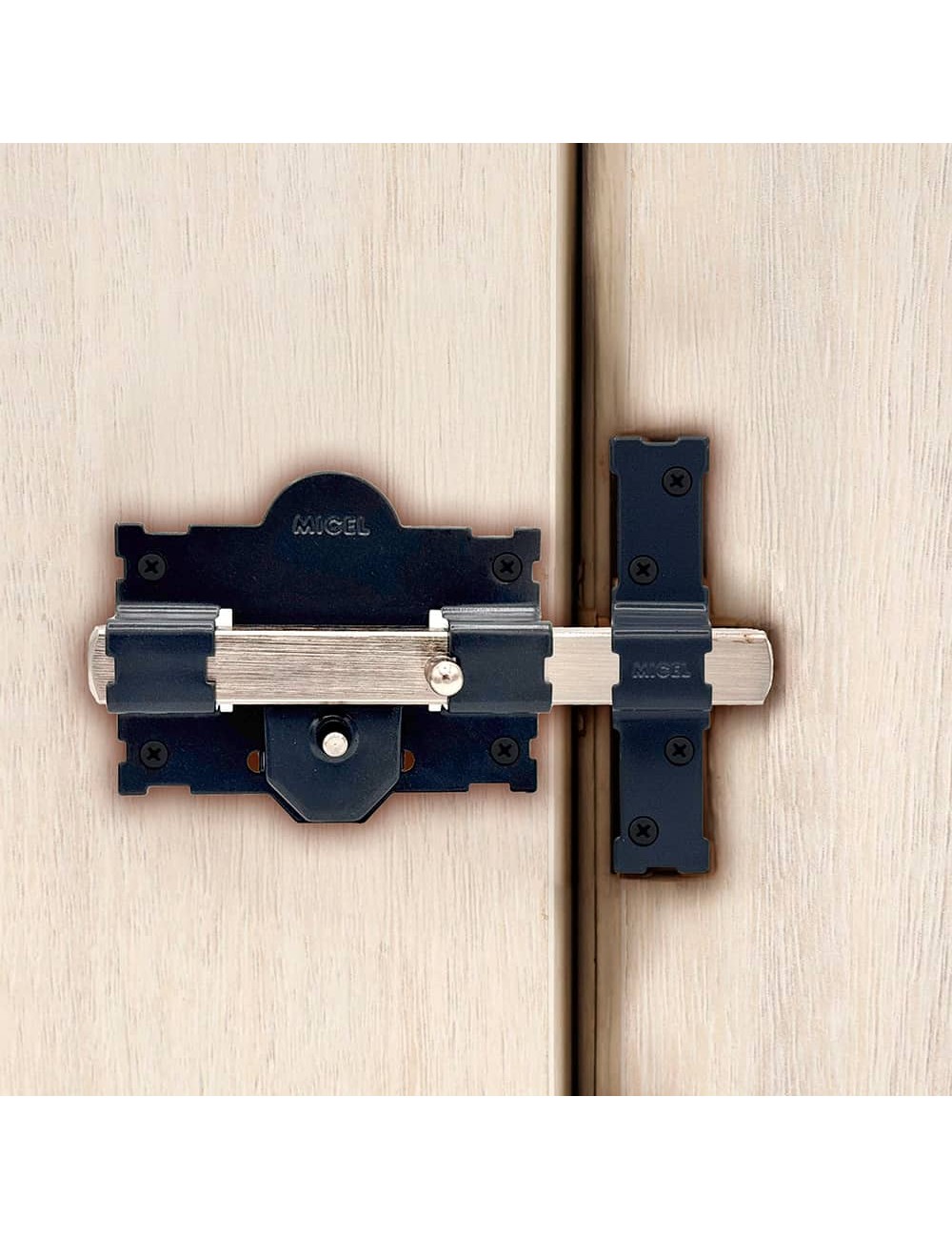 Cerrojo sobreponer crr06 105b/50 mm pintado gris