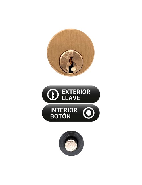 Cerrojo sobreponer crr06 105b/50 mm pintado gris