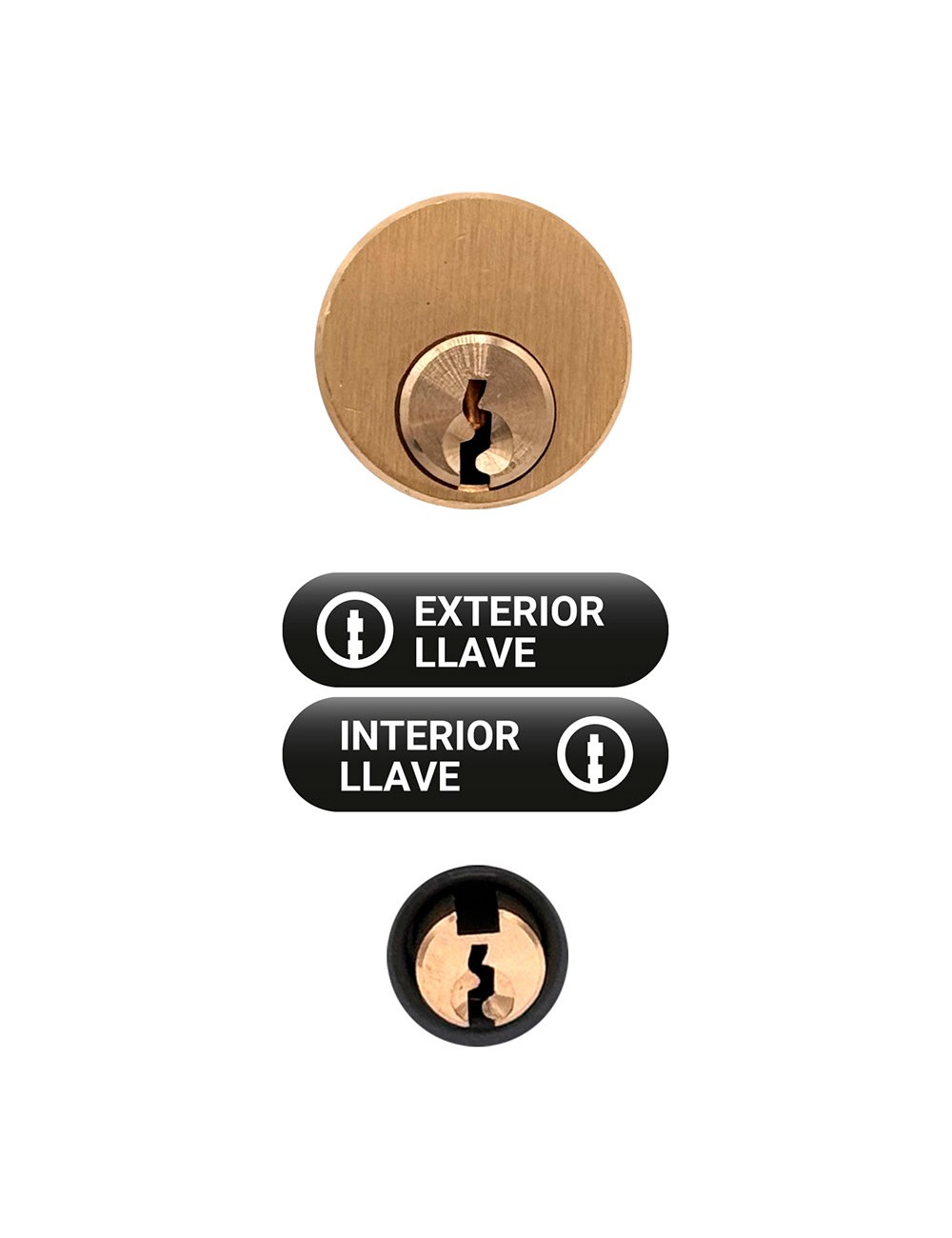 Cerrojo sobreponer crr07 105l/50 mm pintado gris