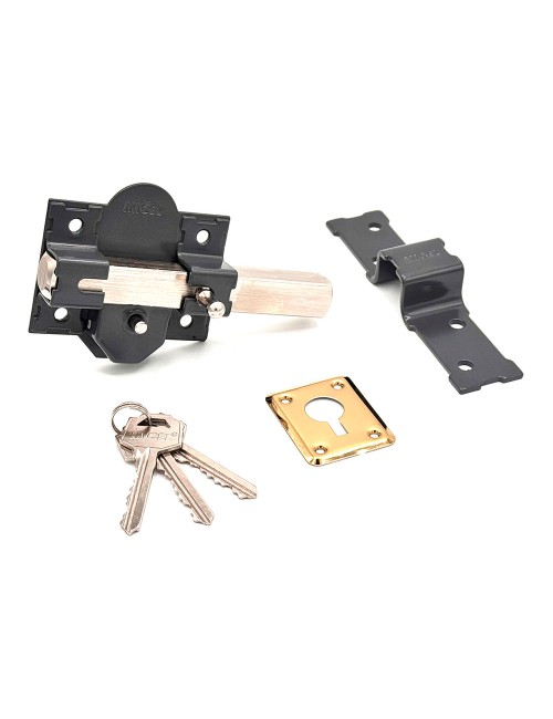 Cerrojo sobreponer crr08 86b/50 mm pintado gris