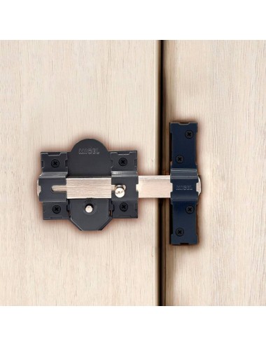 Cerrojo sobreponer crr08 86b/70 mm pintado gris