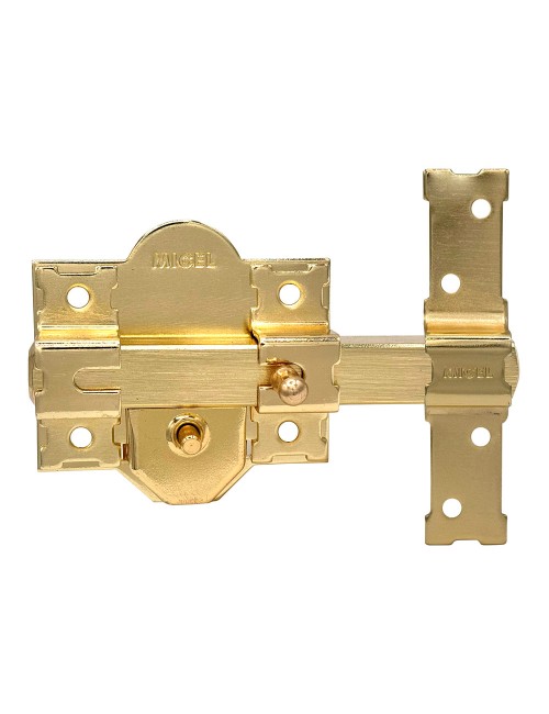 Cerrojo sobreponer crr10 86b/50 mm latón satinado