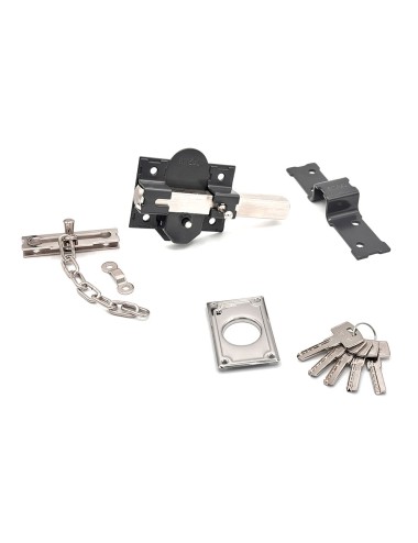 Cerrojo sobreponer crr10 86b/50 mm pintado gris