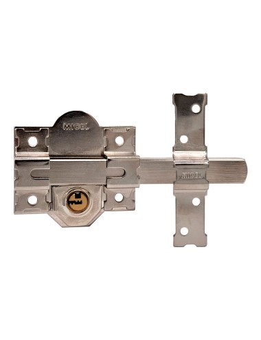 Cerrojo sobreponer crr11 86l/50 mm níquel