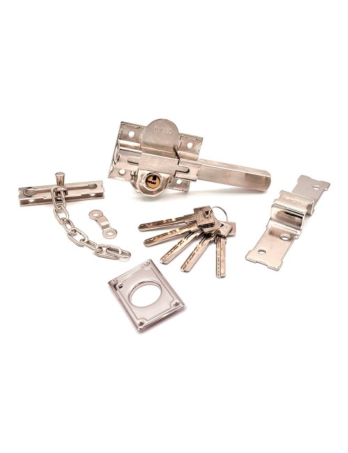 Cerrojo sobreponer crr11 86l/50 mm níquel