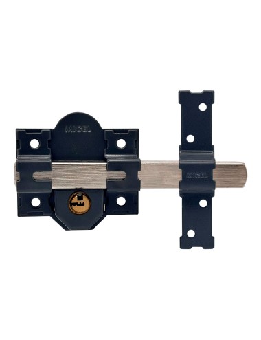 Cerrojo sobreponer crr11 86l/50 mm pintado gris