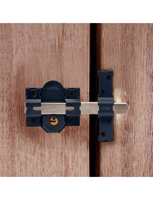 Cerrojo sobreponer crr11 86l/50 mm pintado gris