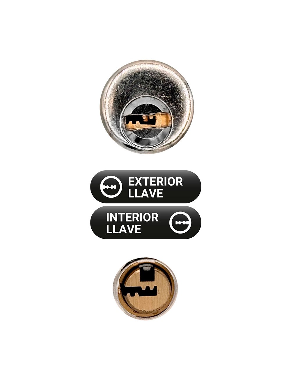 Cerrojo sobreponer crr11 86l/50 mm pintado gris