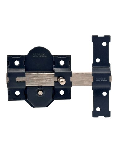 Cerrojo sobreponer crr12 86b/50 mm pintado gris