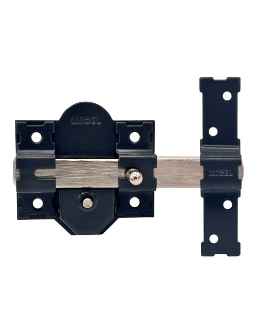 Cerrojo sobreponer crr12 86b/50 mm pintado gris