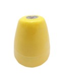 Portalámparas cerámico vintage e27 4 a 100 w 250 v~ amarillo, ø47 x 59 mm