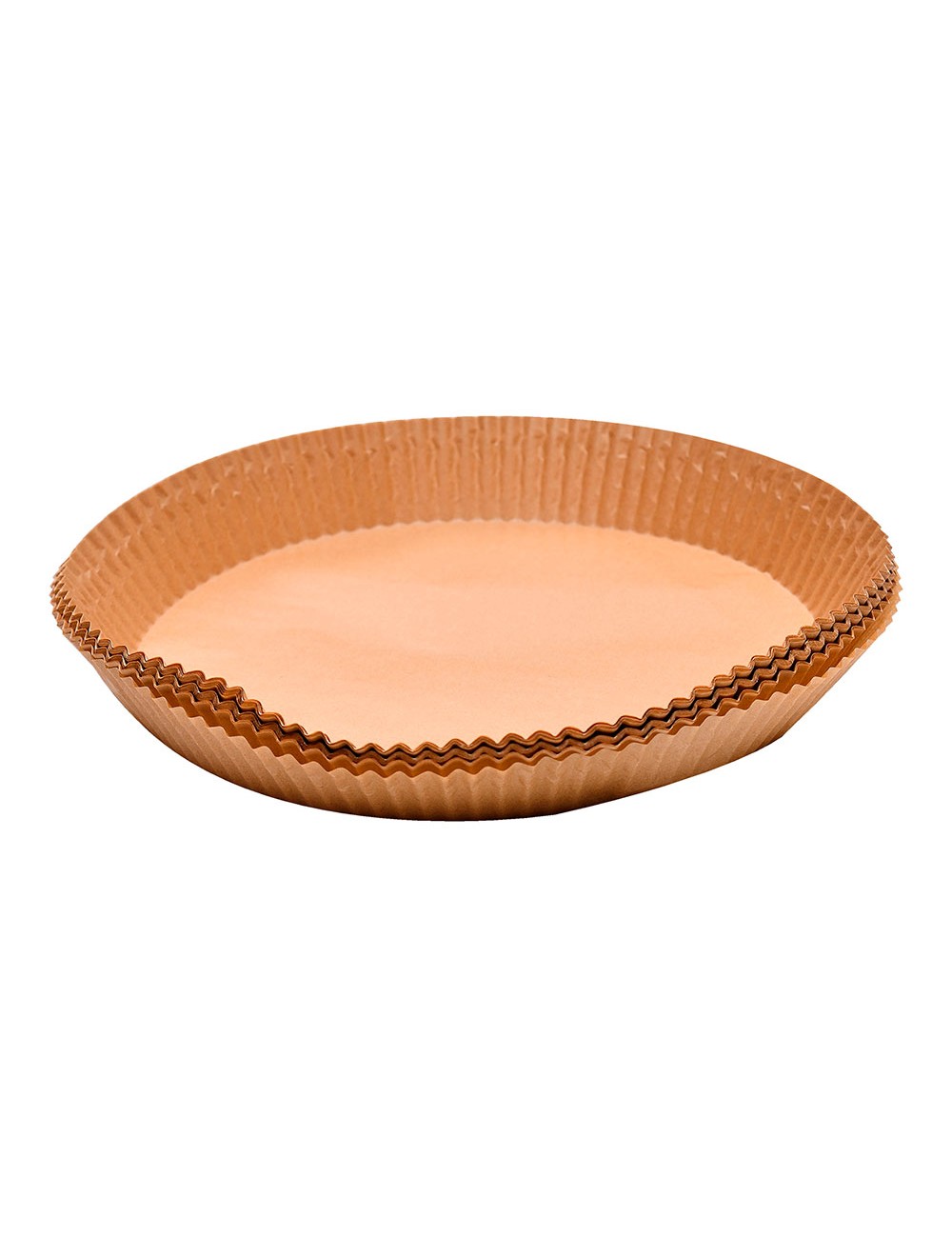 Bandeja de papel redondo para freidora de aire foodies mp, ø26 cm, 50 uds