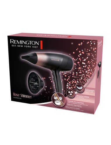 Secador de pelo rose shimmer 2200 w