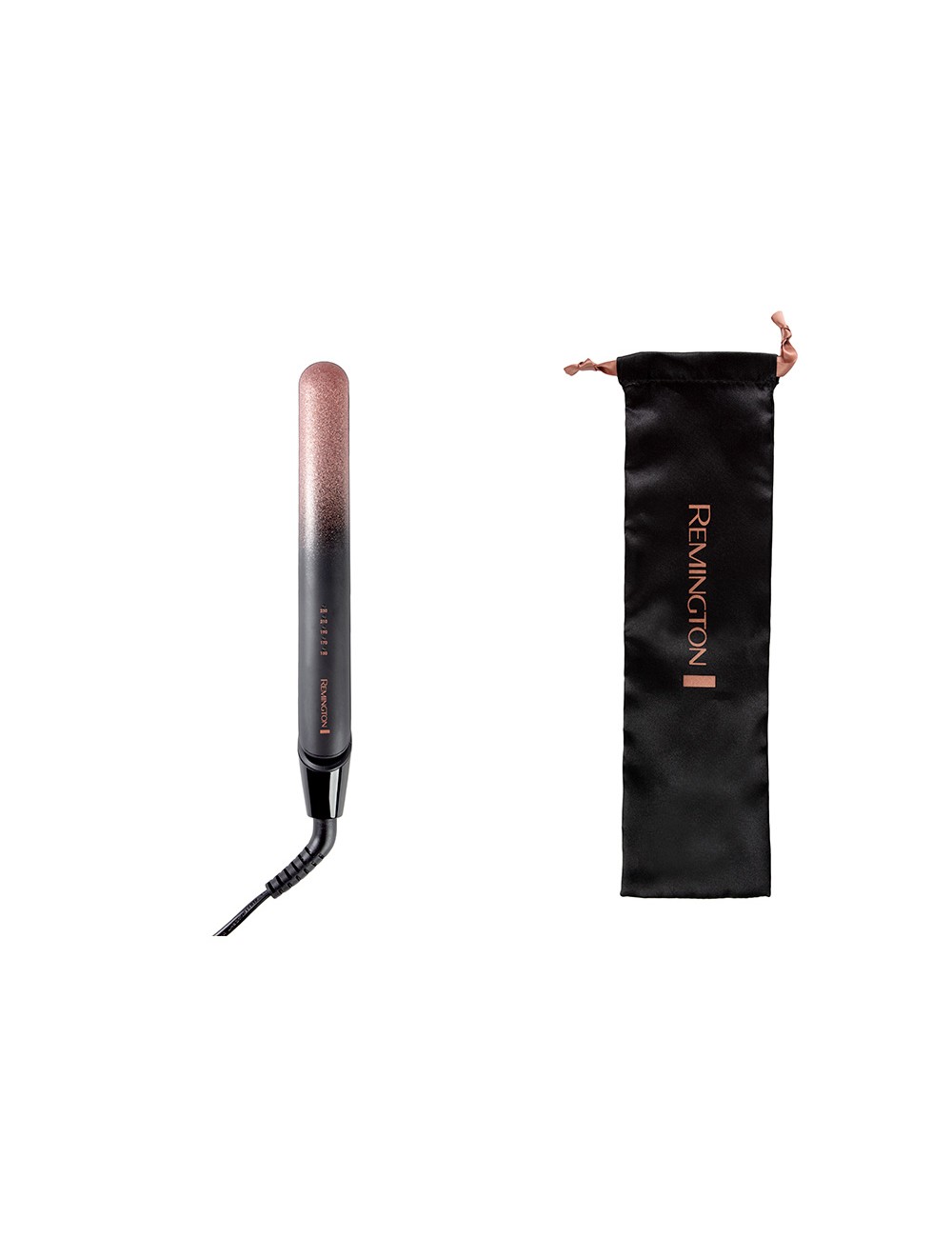 Plancha de pelo rose shimmer
