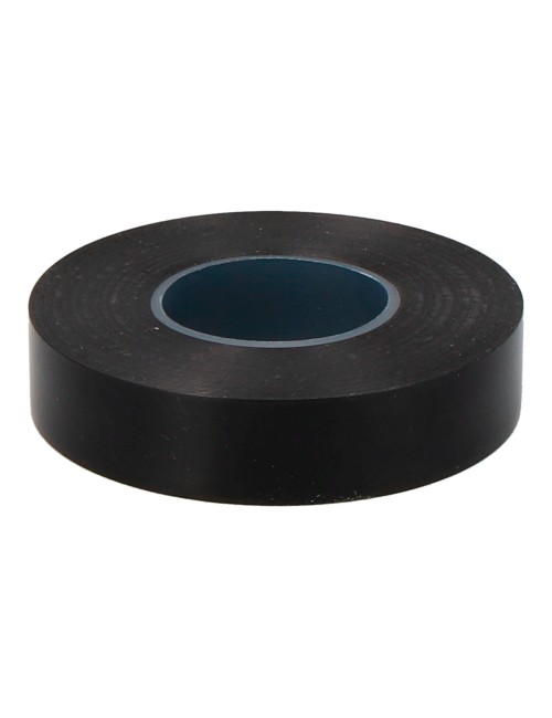 Cinta aislante eléctrica profesional pvc alta adhesión 19 mm x 33 m negra