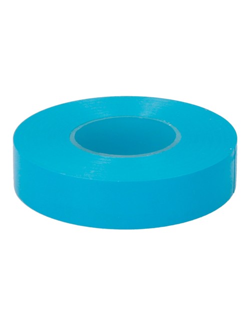Cinta aislante eléctrica profesional pvc alta adhesión 19 mm x 33 m azul