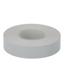 Cinta aislante eléctrica profesional pvc alta adhesión 19 mm x 33 m gris