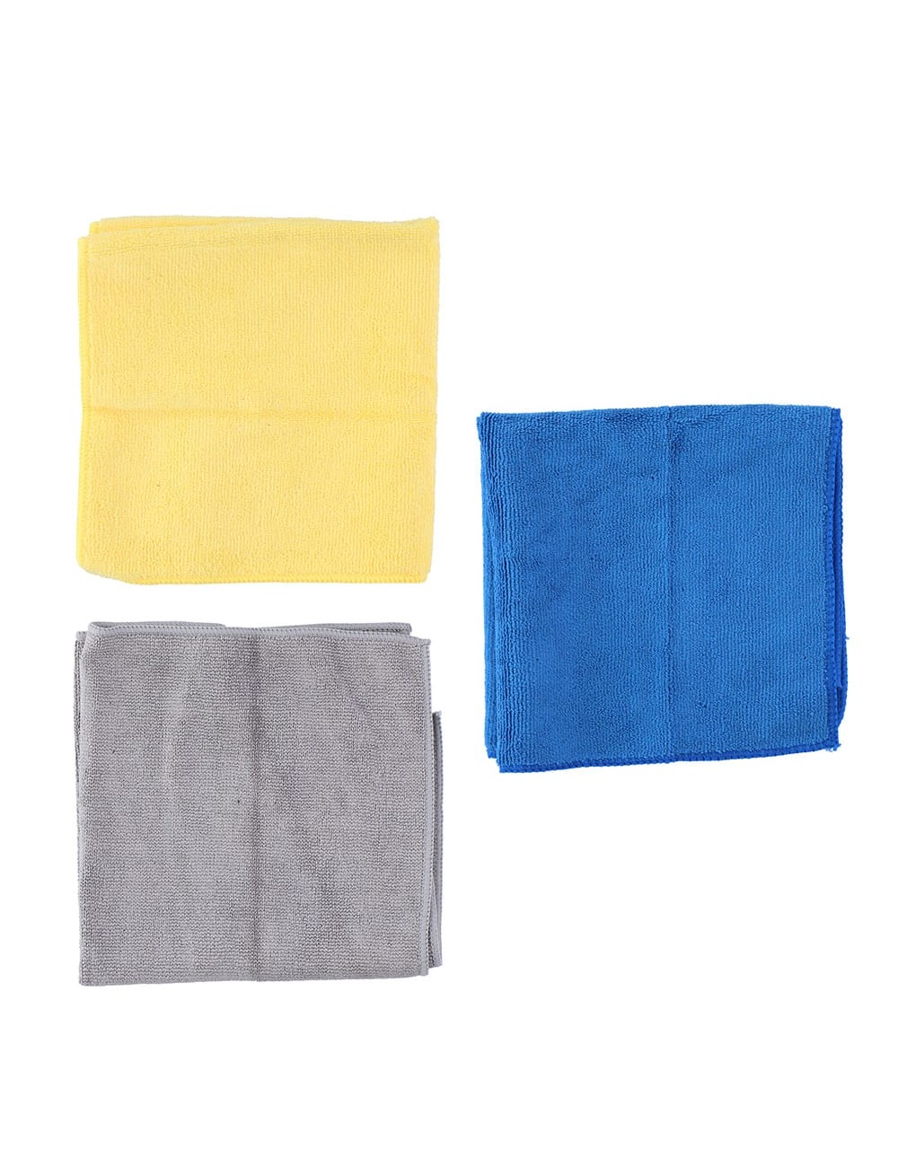 Paño de microfibra para limpieza de coche 35 x 35 cm, set 3 uds