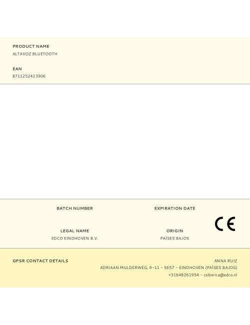 Altavoz bluetooth en forma de tocadiscos, con reloj, ruido blanco y luz rgb, colores surtidos