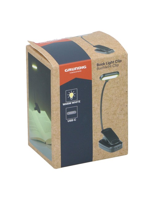 Lámpara de lectura con clip