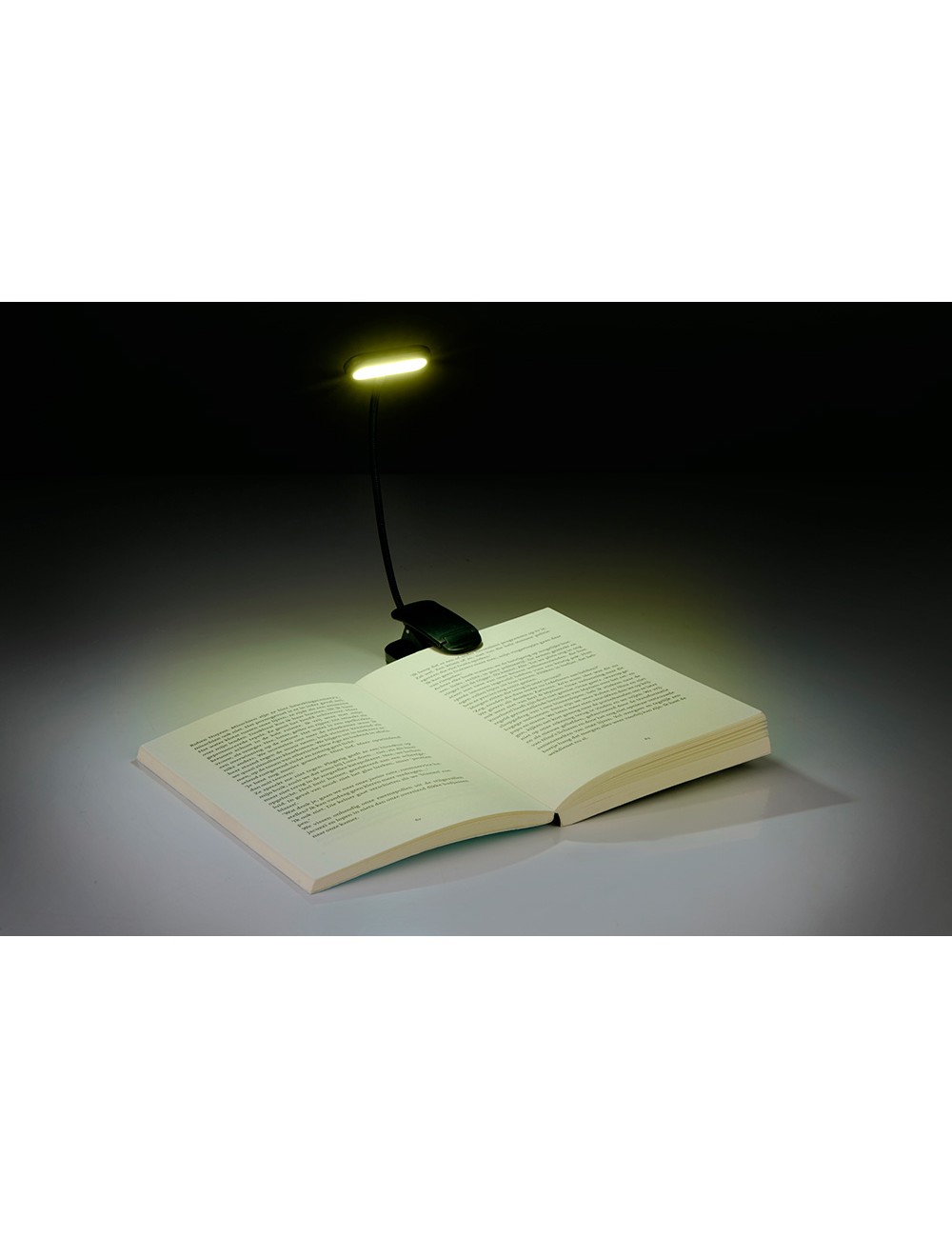 Lámpara de lectura con clip