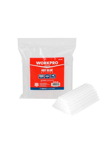 Barras de cola caliente, ø7 x 100 mm, 100 uds