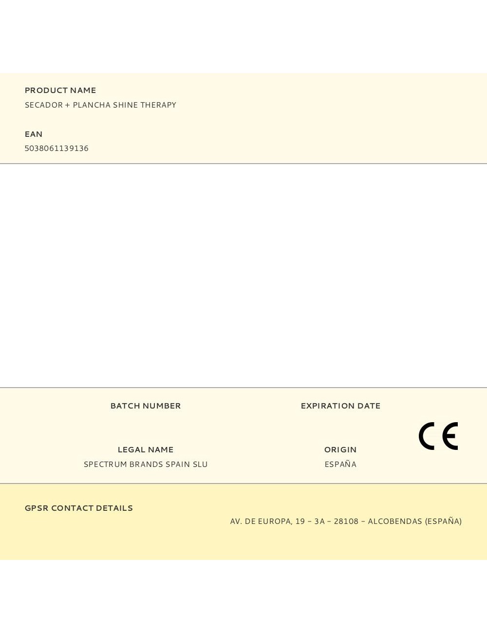 Secador + plancha shine therapy