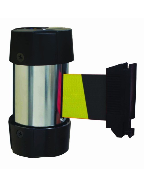 ENROLLADOR MURAL CINTA NEGRO/AMARILLO 2 M RW20NJ