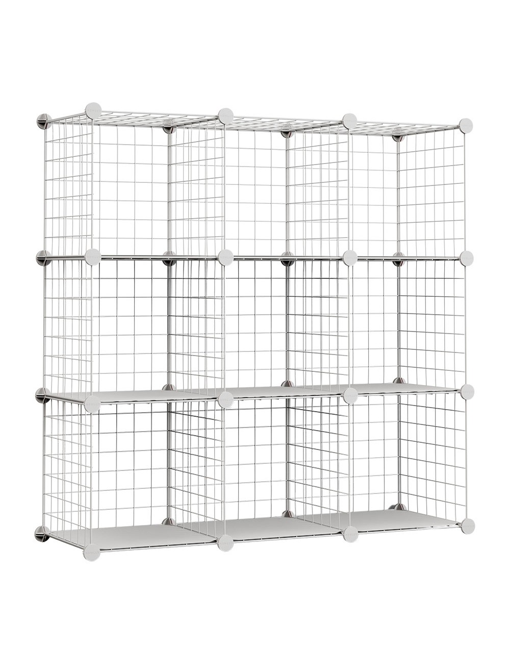 Estantería modular metálica titan c9 blanco