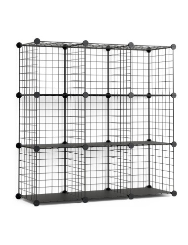 Estantería modular metálica titan c9 negro