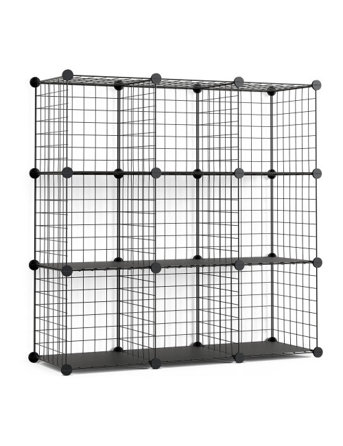 Estantería modular metálica titan c9 negro