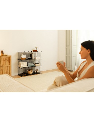 Estantería modular metálica titan c9 negro