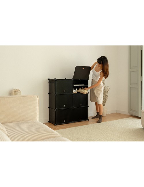 Zapatero modular cube c6 negro