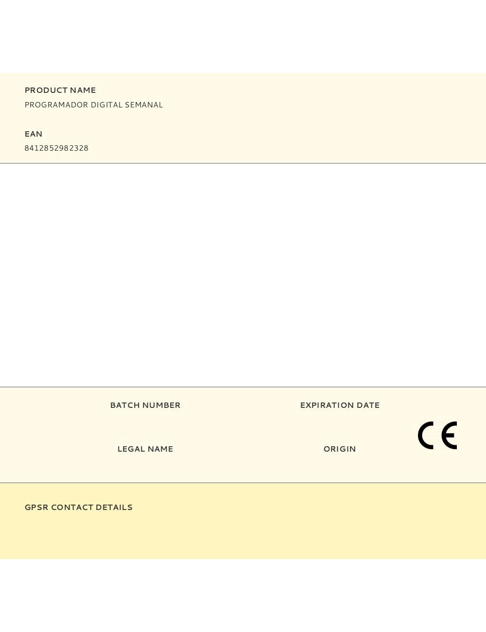 Programador digital semanal