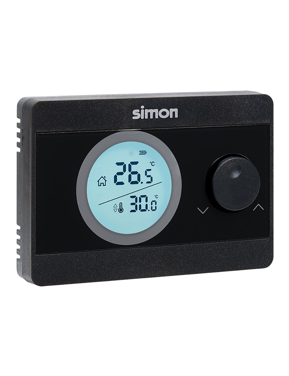 Termostato digital on/off, negro