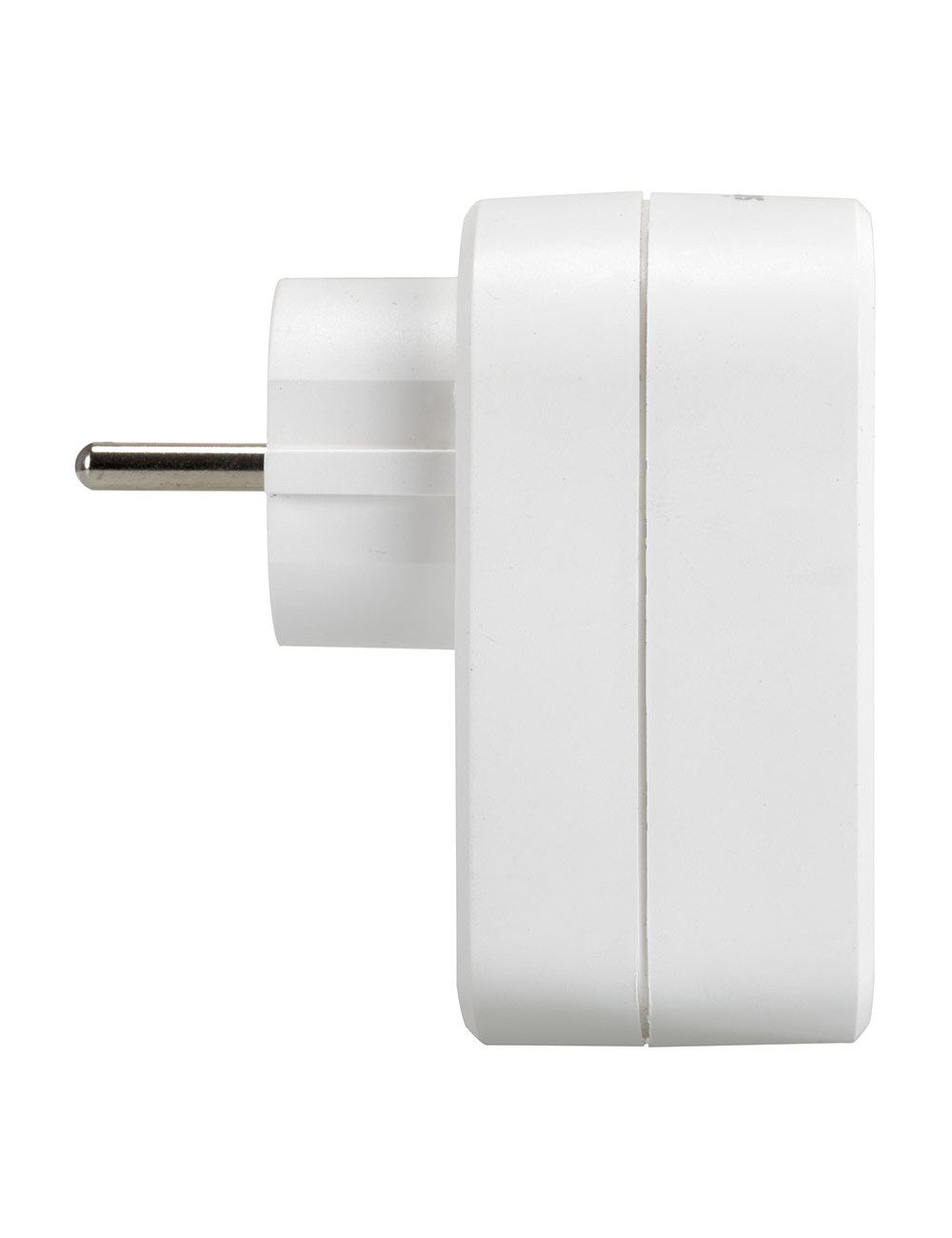 Adaptador combi 30 w usb a + c + 1 toma schuko, 16 a 250 v~, blanco
