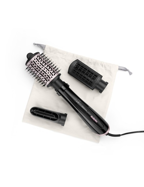 Cepillo de aire style smooth 1000 w iónico con 3 accesorios