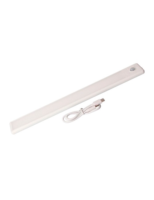 Regleta led regulable y recargable con sensor, magnética, 1,5 w, 3cct, 1500 mah, 14 x 40 x 306 mm