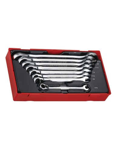 JUEGO DE LLAVES COMBI CARRACA ARTICULADA TT6508RAF