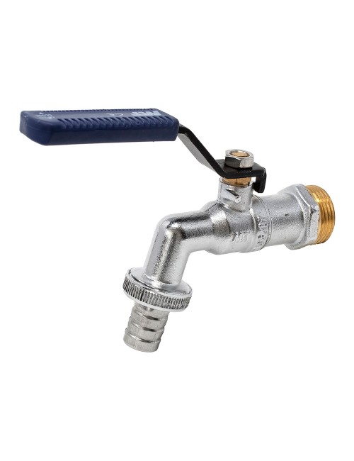 Grifo esfera jardín pn16 racor manguera export ø½ x ¾ pulg