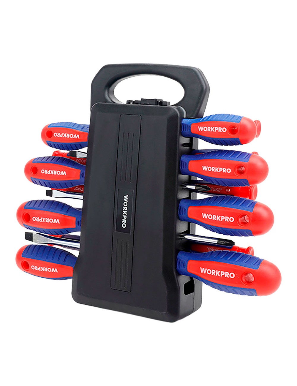 Destornilladores con soporte, juego de 45 piezas