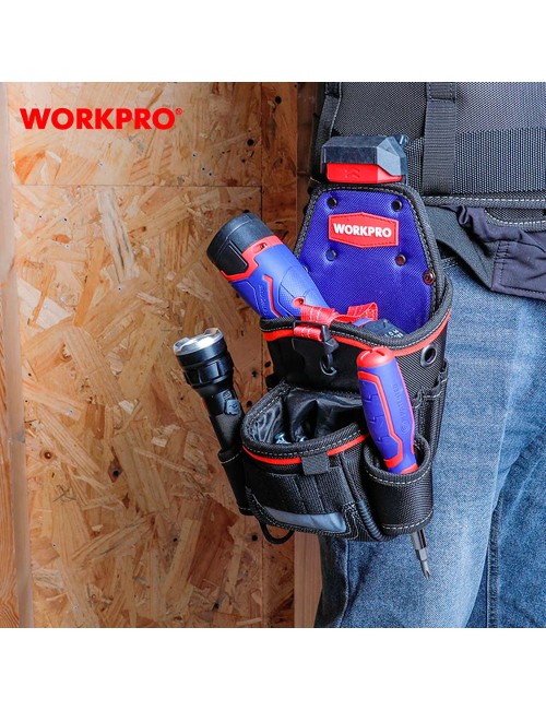 Funda cintura para taladro, cambio rápido, 200 x 165 x 295 mm