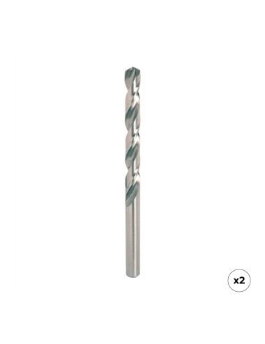 Broca hss4341 para metal, rectificada, ø3,50 x 70,00 mm, 2 uds