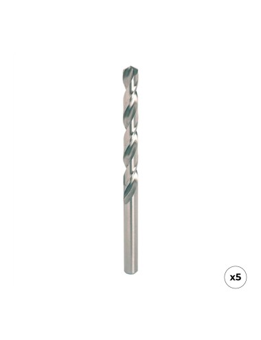 Broca hss4341 para metal, rectificada, ø1,50 x 40,00 mm, 5 uds