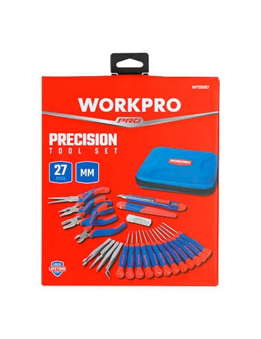 Herramientas de precisión, juego 27 piezas